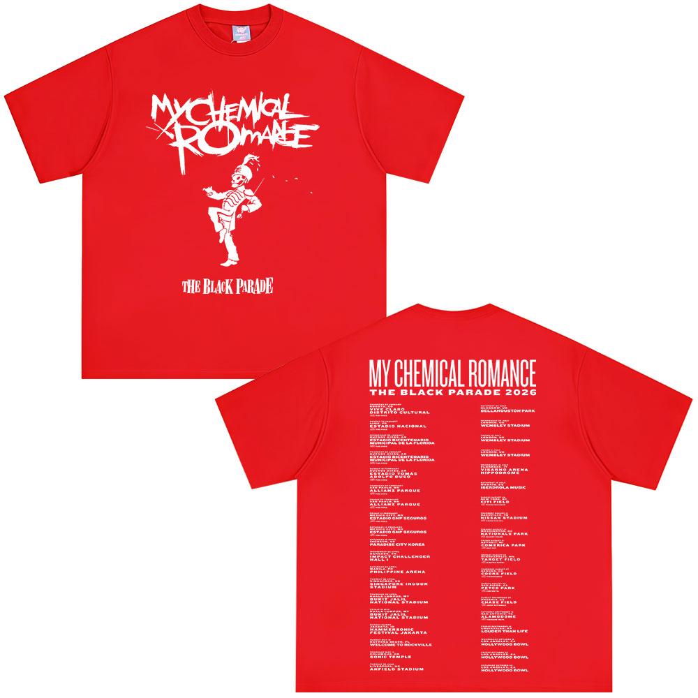 The Black Parade 2026 Tour Merch Tshirts Fan Gifts Rock Band My Chemical RoUnisexce Tshirt Unisexs Women Clothing Cotton Y2K Top M
The Black Parade 2026 Tour Merch Tshirts Fan Gifts Rock Band My Chemical RoUnisexce Tshirt Unisexs Women Clothing Cotton Y2K Top M