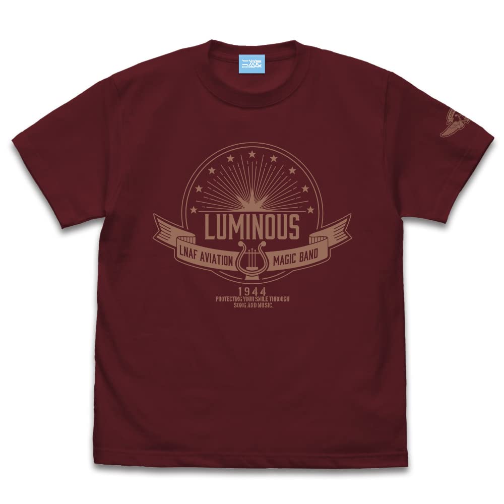 2D Cospa Federation Air Force Air Magic Band Luminous Witches Luminous Witches Emblem T-shirt BURGUNDY L
2D Cospa Federation Air Force Air Magic Band Luminous Witches Luminous Witches Emblem T-shirt BURGUNDY L