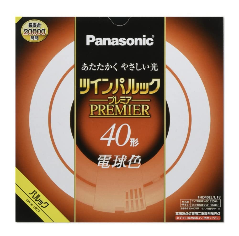 Флуоресцентная лампа Panasonic Twin Pal Look Premier 40 Тип Цветная лампочка FHD40ELLF3
Флуоресцентная лампа Panasonic Twin Pal Look Premier 40 Тип Цветная лампочка FHD40ELLF3