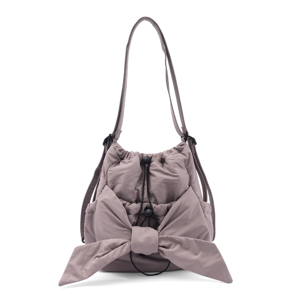 VITAFELICE Women s 2-Way Ribbon Shoulder Puff Backpack inb-90084z (Mocha Pink)
VITAFELICE Women s 2-Way Ribbon Shoulder Puff Backpack inb-90084z (Mocha Pink)