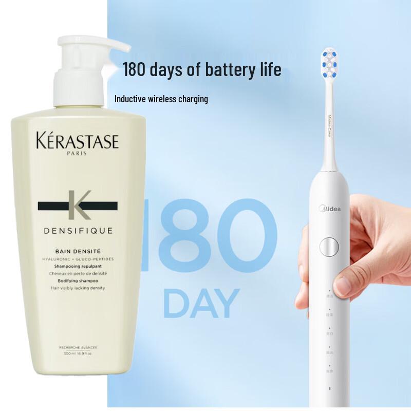 Midea Sonic Electric Toothbrush and Shampoo Set CN plug (adapter included)
Midea Sonic Electric Toothbrush and Shampoo Set CN plug (adapter included)