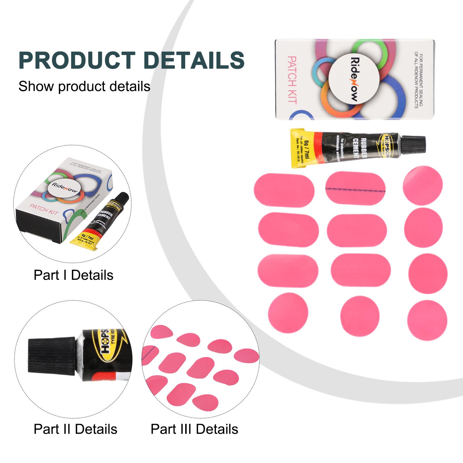 Reliable And Efficient TPU Inner Tube Repair Kit Easy To Apply Bike Puncture Repair Patches Perfect For Ridenow TPU Inner Tubes
Reliable And Efficient TPU Inner Tube Repair Kit Easy To Apply Bike Puncture Repair Patches Perfect For Ridenow TPU Inner Tubes