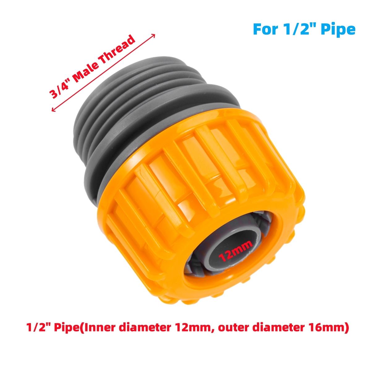 1/2 3/4 Water Pipe Repair Threaded Joint 3/4 Male Thread to Inner Diameter 12mm 20mm Garden Hose Extension Connector 5/10Pcs 5Pcs
1/2 3/4 Water Pipe Repair Threaded Joint 3/4 Male Thread to Inner Diameter 12mm 20mm Garden Hose Extension Connector 5/10Pcs 5Pcs