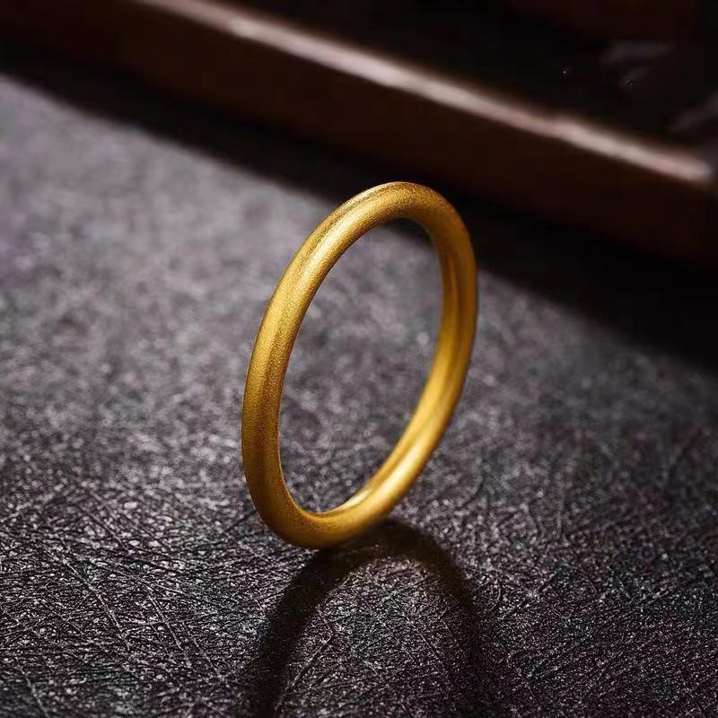 Gold-Plated Thin Band Women s Ring - Elegant, Light Luxury, Fade-Resistant Simulation Gold Size 9
Gold-Plated Thin Band Women s Ring - Elegant, Light Luxury, Fade-Resistant Simulation Gold Size 9
