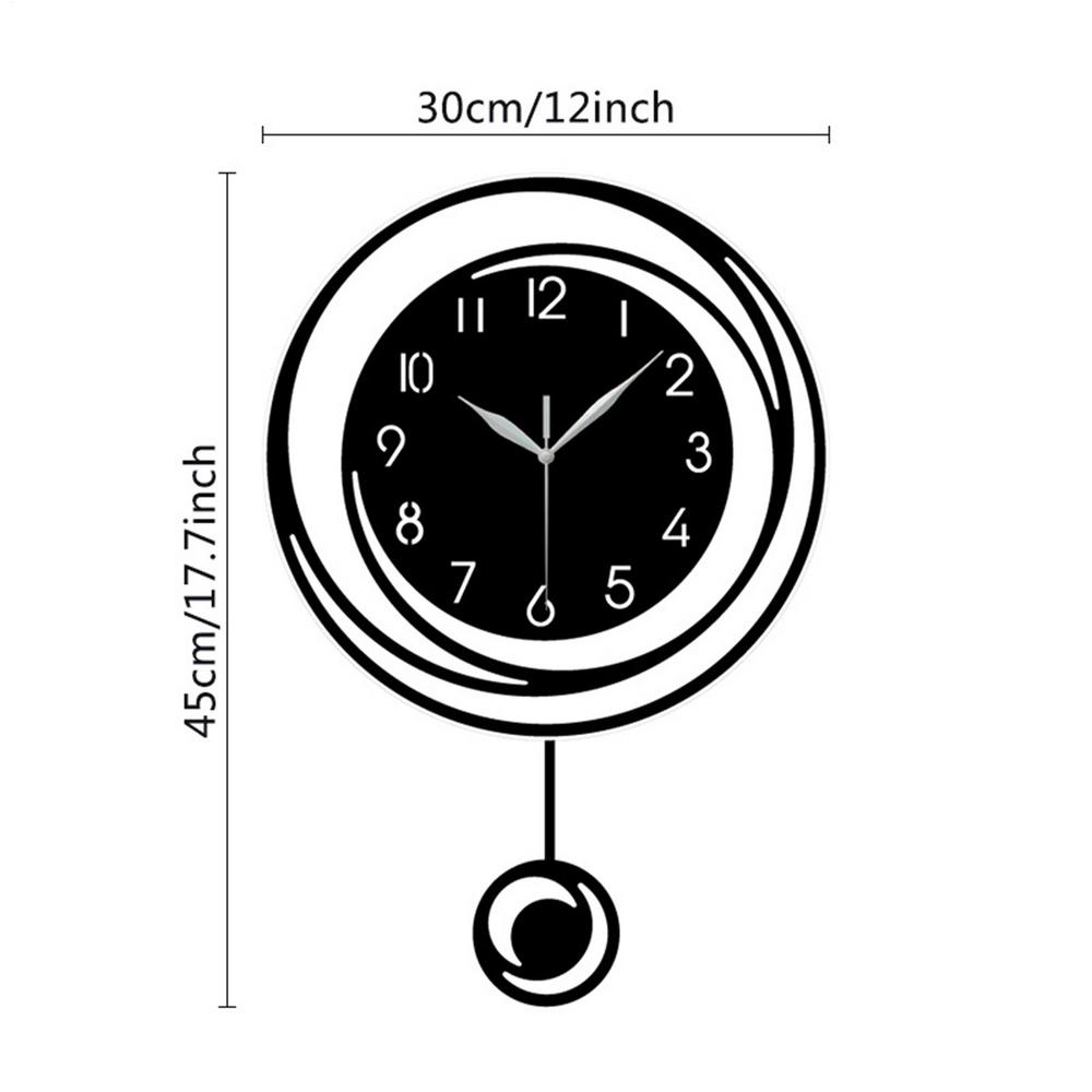Modern Wall Clock Acrylic Hollow Aesthetic Clear Numbers Large Wall Clock Decorative For Bedroom Living Room Kitchen Bathroom чёрный
Modern Wall Clock Acrylic Hollow Aesthetic Clear Numbers Large Wall Clock Decorative For Bedroom Living Room Kitchen Bathroom чёрный