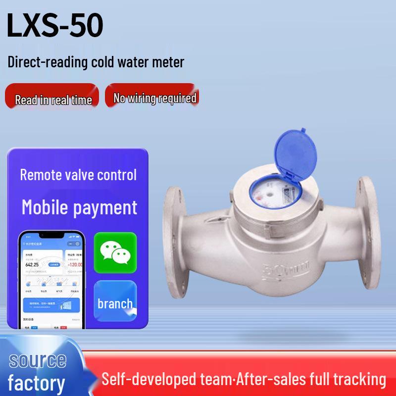 Stainless Steel Smart Direct-Reading Cold Water Meter with Horizontal Rotor & Vertical Helical Rotor for Industrial Use
Stainless Steel Smart Direct-Reading Cold Water Meter with Horizontal Rotor & Vertical Helical Rotor for Industrial Use