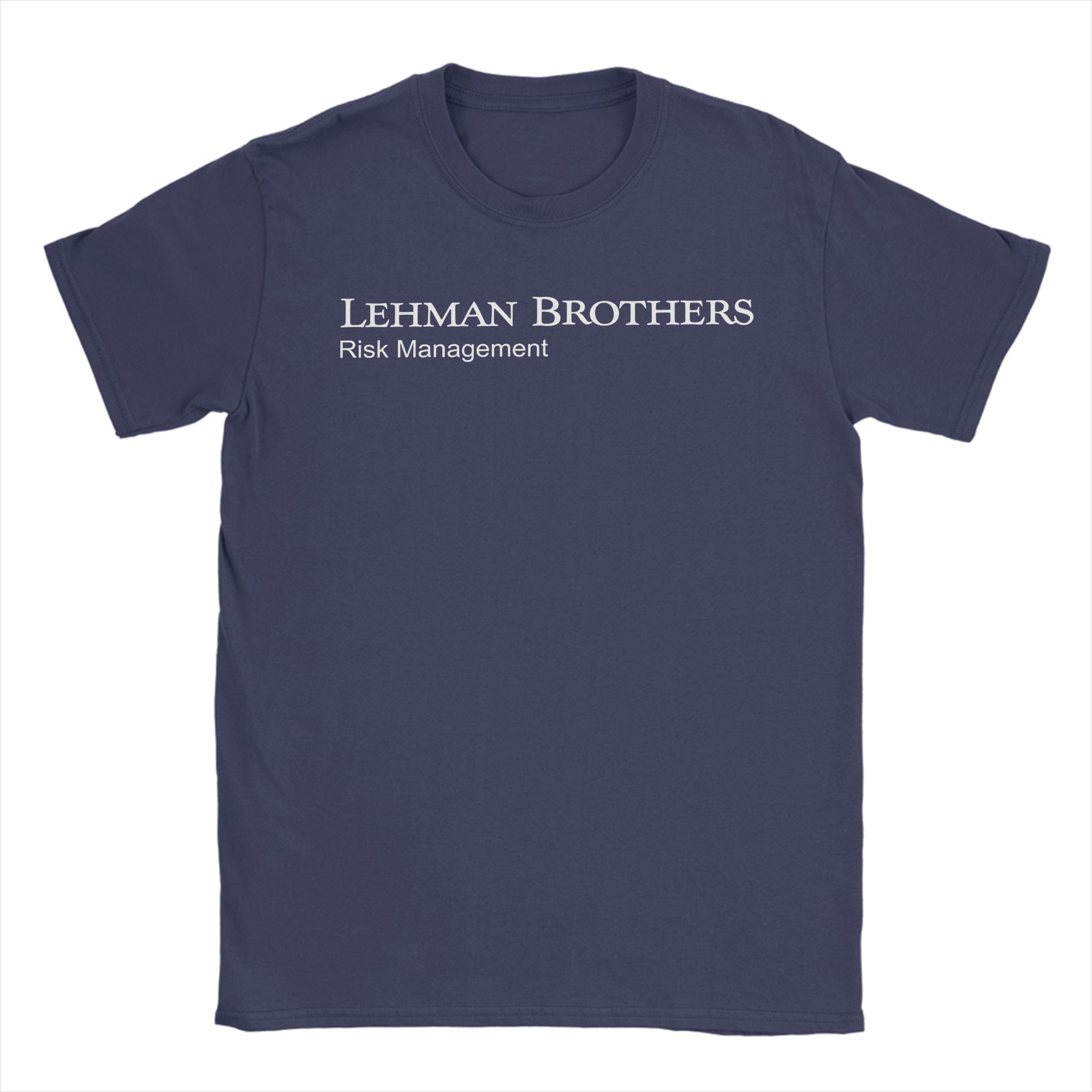Lehman Brothers Risk Management TShirt Summer T Shirts Men Cotton O Neck Plus Size 5XL Top Tees Short Sleeve Vintage Tops 4XL
Lehman Brothers Risk Management TShirt Summer T Shirts Men Cotton O Neck Plus Size 5XL Top Tees Short Sleeve Vintage Tops 4XL