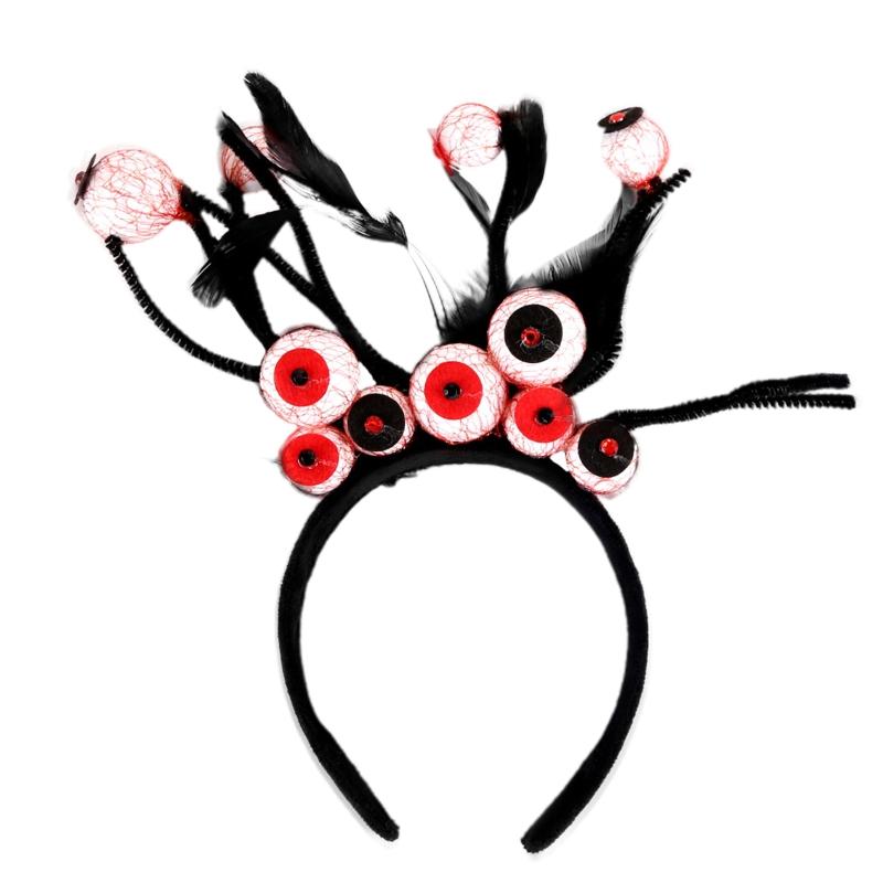 Adult Children Horror Blood Eyeball Shape Headband Color Matching Hair Hoop Live Broadcast Christmas Party Headpiece 1
Adult Children Horror Blood Eyeball Shape Headband Color Matching Hair Hoop Live Broadcast Christmas Party Headpiece 1