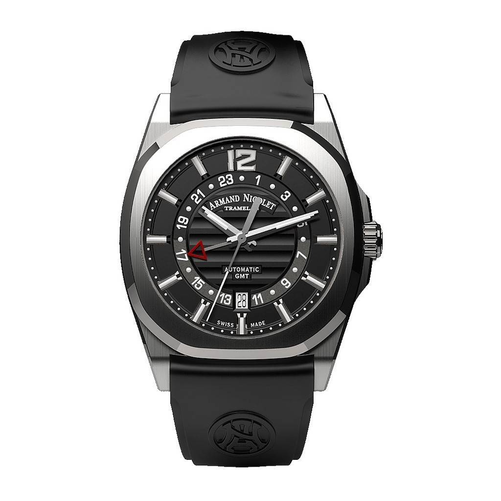 Мужские часы Armand Nicolet Tramelan J09 GMT с черным циферблатом, автоматические A663AAA-NR-GG4710N, черный резиновый ремешок чёрный
Мужские часы Armand Nicolet Tramelan J09 GMT с черным циферблатом, автоматические A663AAA-NR-GG4710N, черный резиновый ремешок чёрный