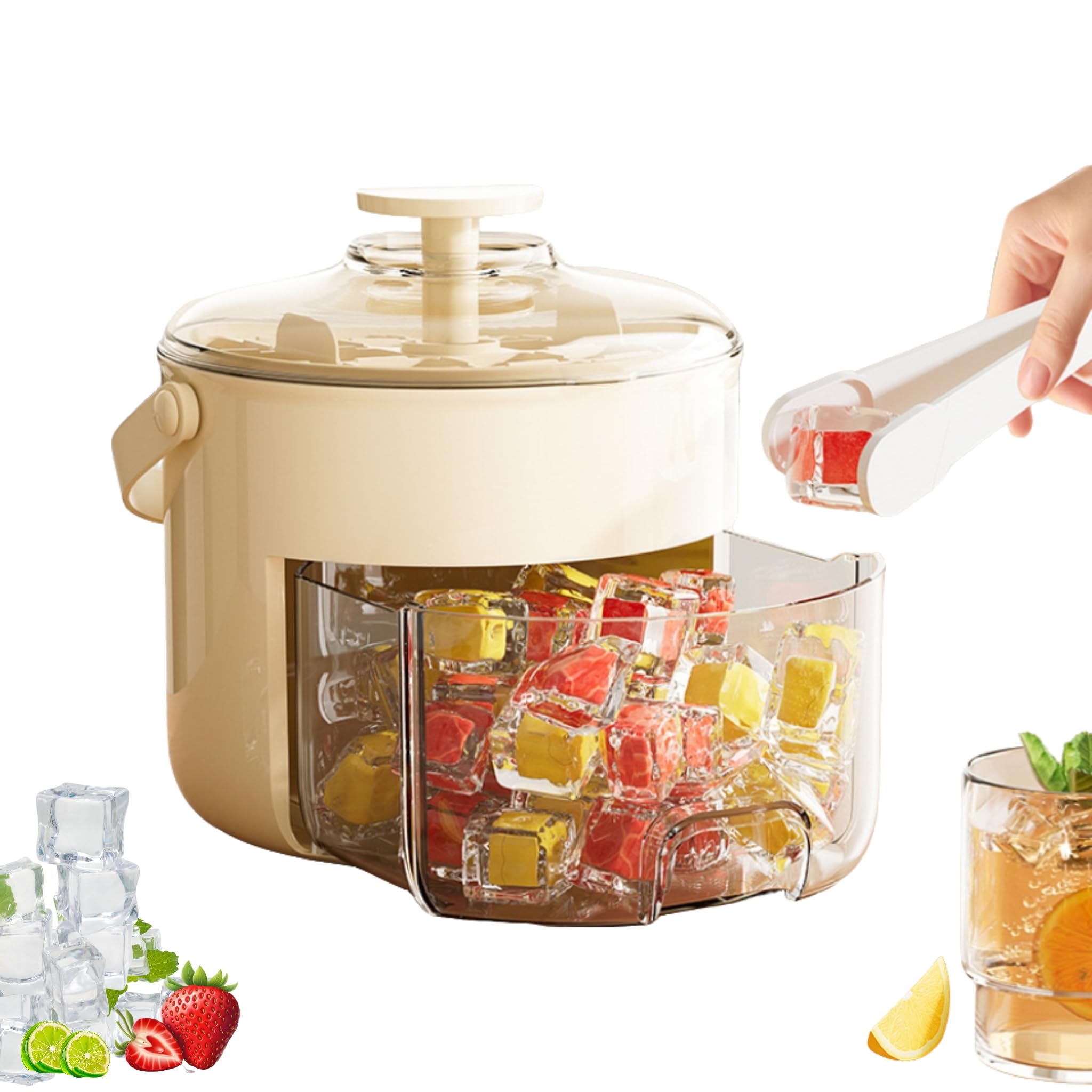 Ice cube bottle, ice tray, ice bucket, household ice bucket, durable, easy to remove, can make ice of a wide variety of flavors
Ice cube bottle, ice tray, ice bucket, household ice bucket, durable, easy to remove, can make ice of a wide variety of flavors