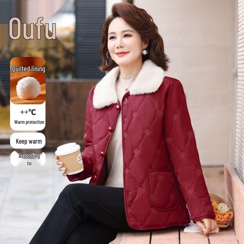Женская осенне-зимняя стеганая куртка с меховым воротником-лацканом 5XL
Женская осенне-зимняя стеганая куртка с меховым воротником-лацканом 5XL