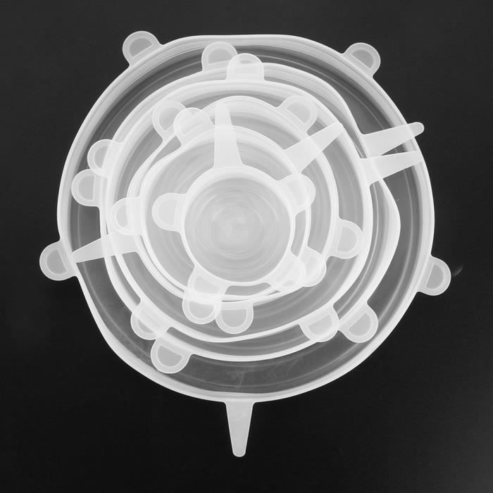 Couvercle de bol - VVIKIZY - Lot de 6 en Silicone Transparent - Réutilisable - Flexible - Étanche
Couvercle de bol - VVIKIZY - Lot de 6 en Silicone Transparent - Réutilisable - Flexible - Étanche