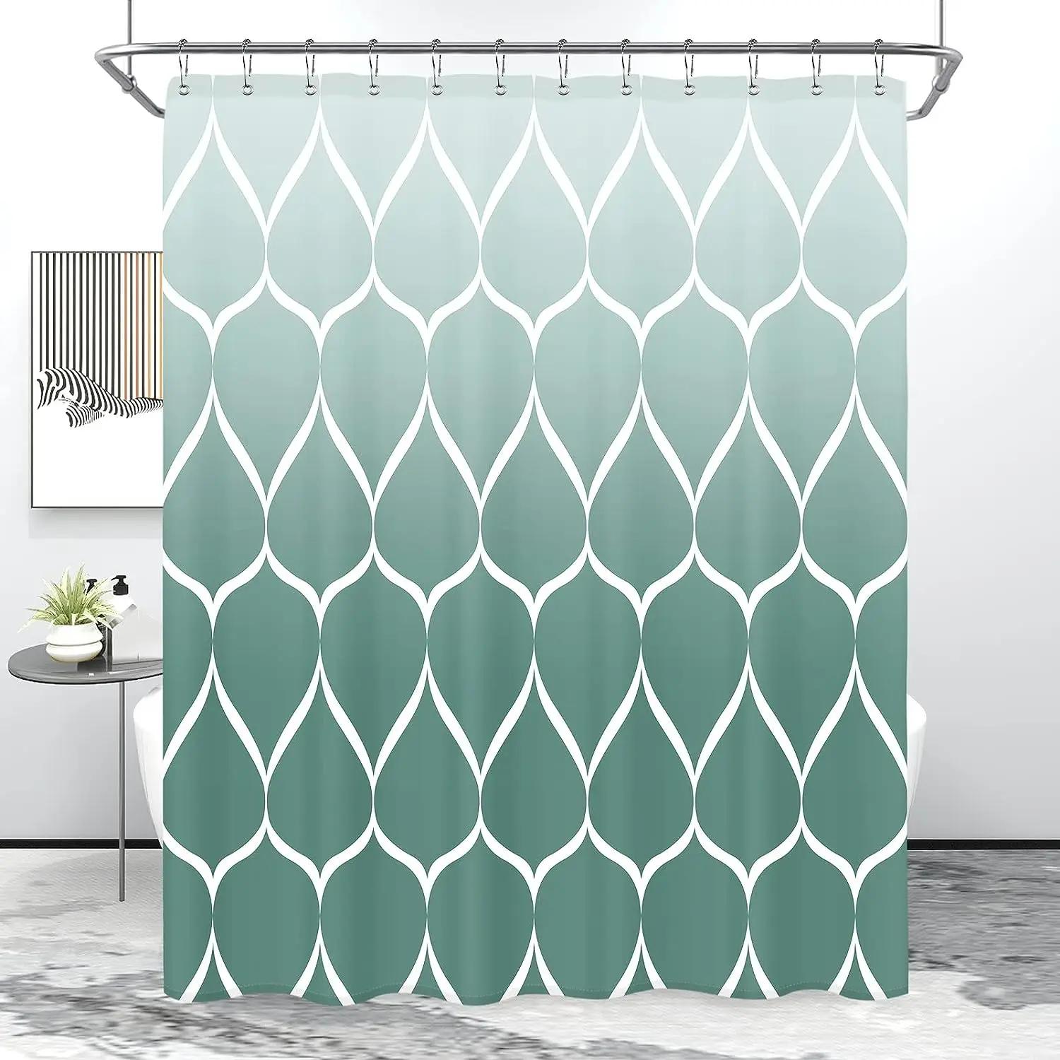 Тканевая геометрическая шторка для душа, Геометрическая в стиле середины века, Шелковый узор «елочка», Шеврон, Синий, Черный, Серый, Квадратное украшение для ванной комнаты 90x180cm-35x70in
Тканевая геометрическая шторка для душа, Геометрическая в стиле середины века, Шелковый узор «елочка», Шеврон, Синий, Черный, Серый, Квадратное украшение для ванной комнаты 90x180cm-35x70in