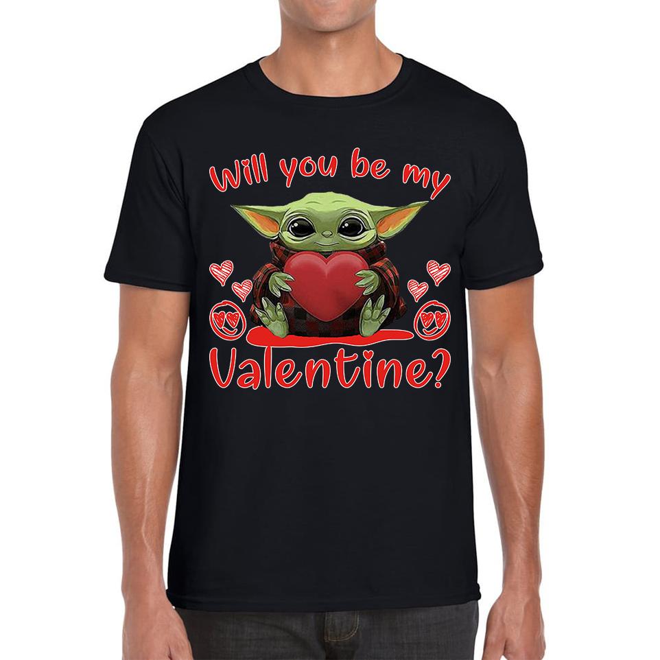 Baby Yoda Will You Be My Valentine Unisex Mens T Shirt Womens Tops Tees XL
Baby Yoda Will You Be My Valentine Unisex Mens T Shirt Womens Tops Tees XL