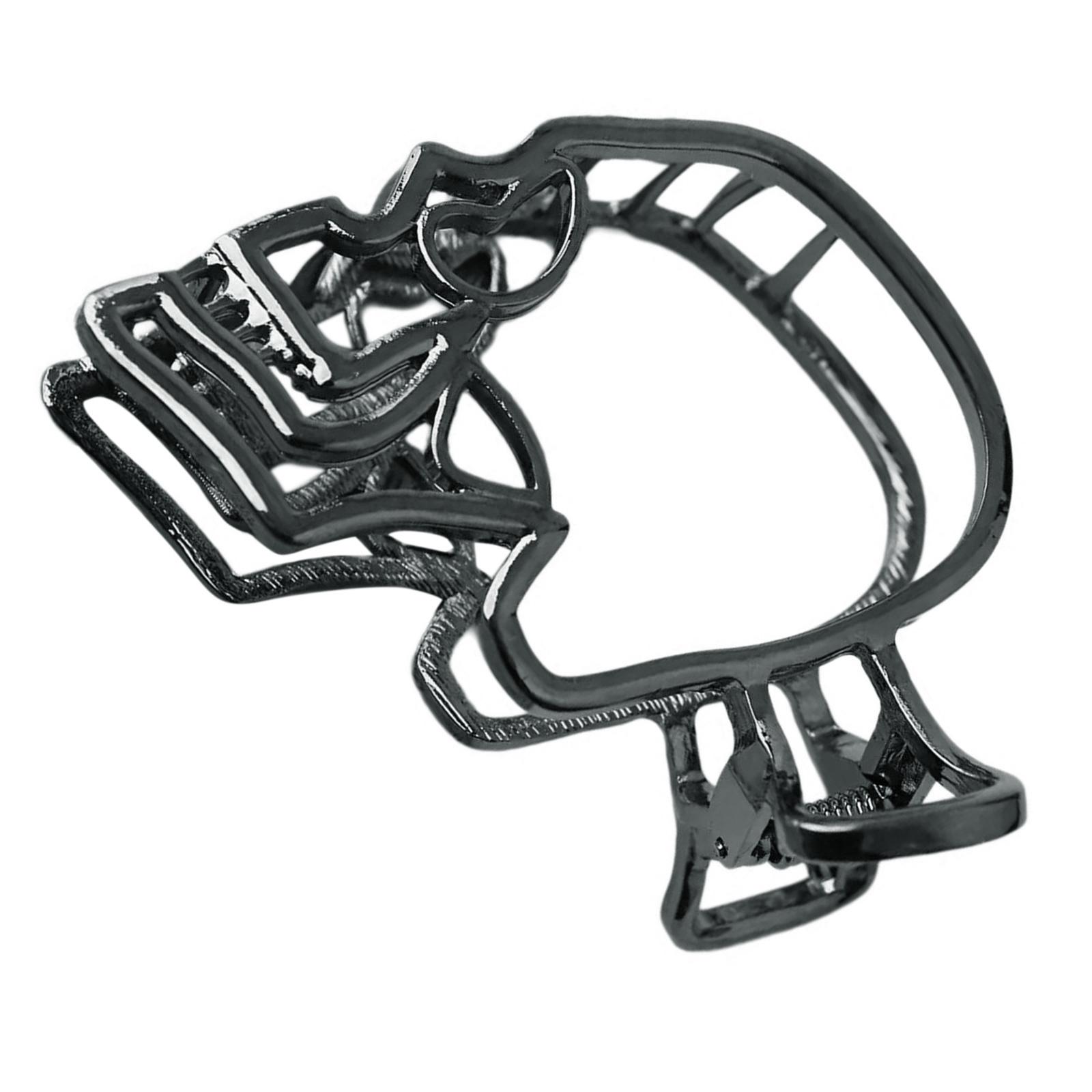 Hollowed Skull Claw Clip for Adult 2000s Halloween Hair Clamp Clip Updos Hair Styling Accessory for Festival Celebration чорний
Hollowed Skull Claw Clip for Adult 2000s Halloween Hair Clamp Clip Updos Hair Styling Accessory for Festival Celebration чорний