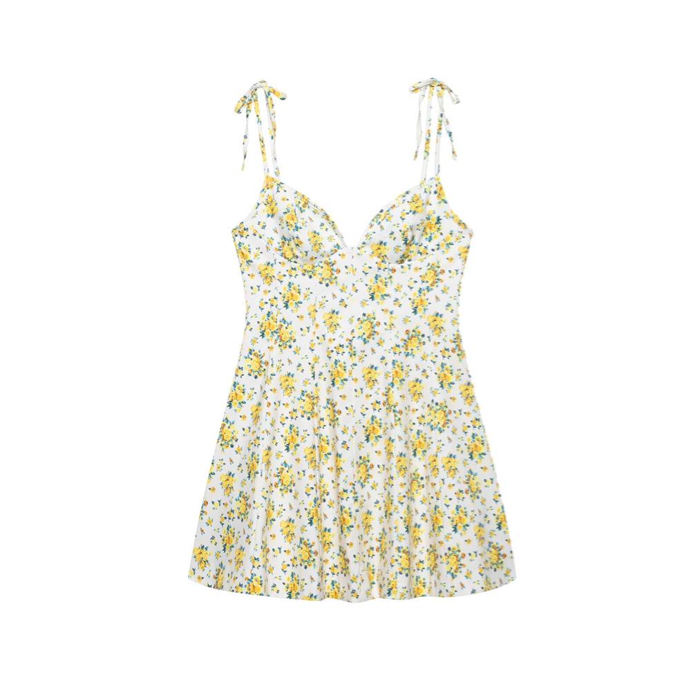 2025 Spring/Summer Floral Print Slimming Camisole Dress for Women Small цветочный/жёлтый
2025 Spring/Summer Floral Print Slimming Camisole Dress for Women Small цветочный/жёлтый