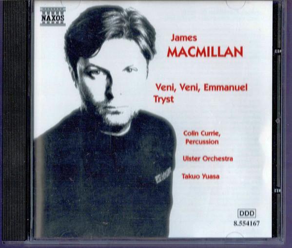 CD COLIN CURRIE ULSTER ORCHESTRA TAK James MacMillan Veni Veni Emman 8554167 NAXOS 1998 Europe Classical Used
CD COLIN CURRIE ULSTER ORCHESTRA TAK James MacMillan Veni Veni Emman 8554167 NAXOS 1998 Europe Classical Used