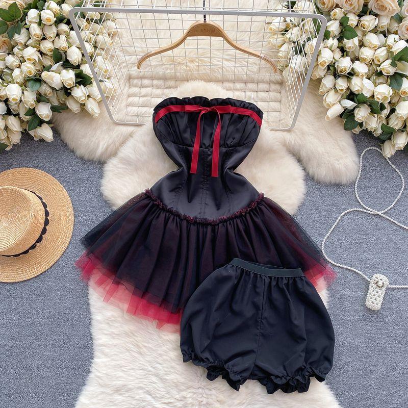 Платье светской львицы Сексуальный топ-труба Сетчатые брюки Маленькое платье Black M
Платье светской львицы Сексуальный топ-труба Сетчатые брюки Маленькое платье Black M