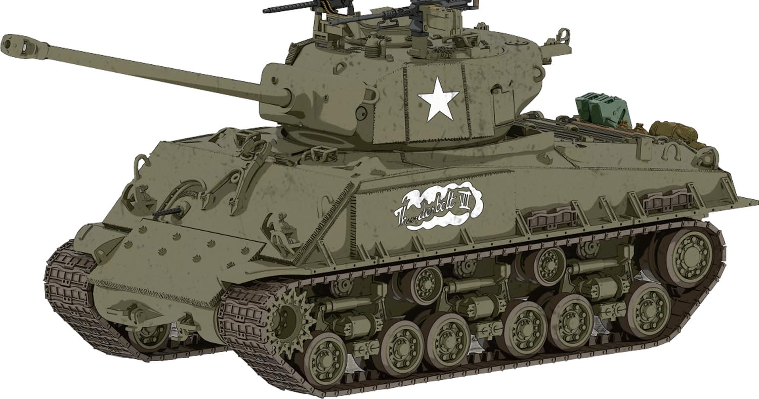 Модель Triumph American M4A3E8 Sherman Easy Eight Thunderbolt Type Track 3D Printer Kit TRFP72013 1/72 7/T66
Модель Triumph American M4A3E8 Sherman Easy Eight Thunderbolt Type Track 3D Printer Kit TRFP72013 1/72 7/T66