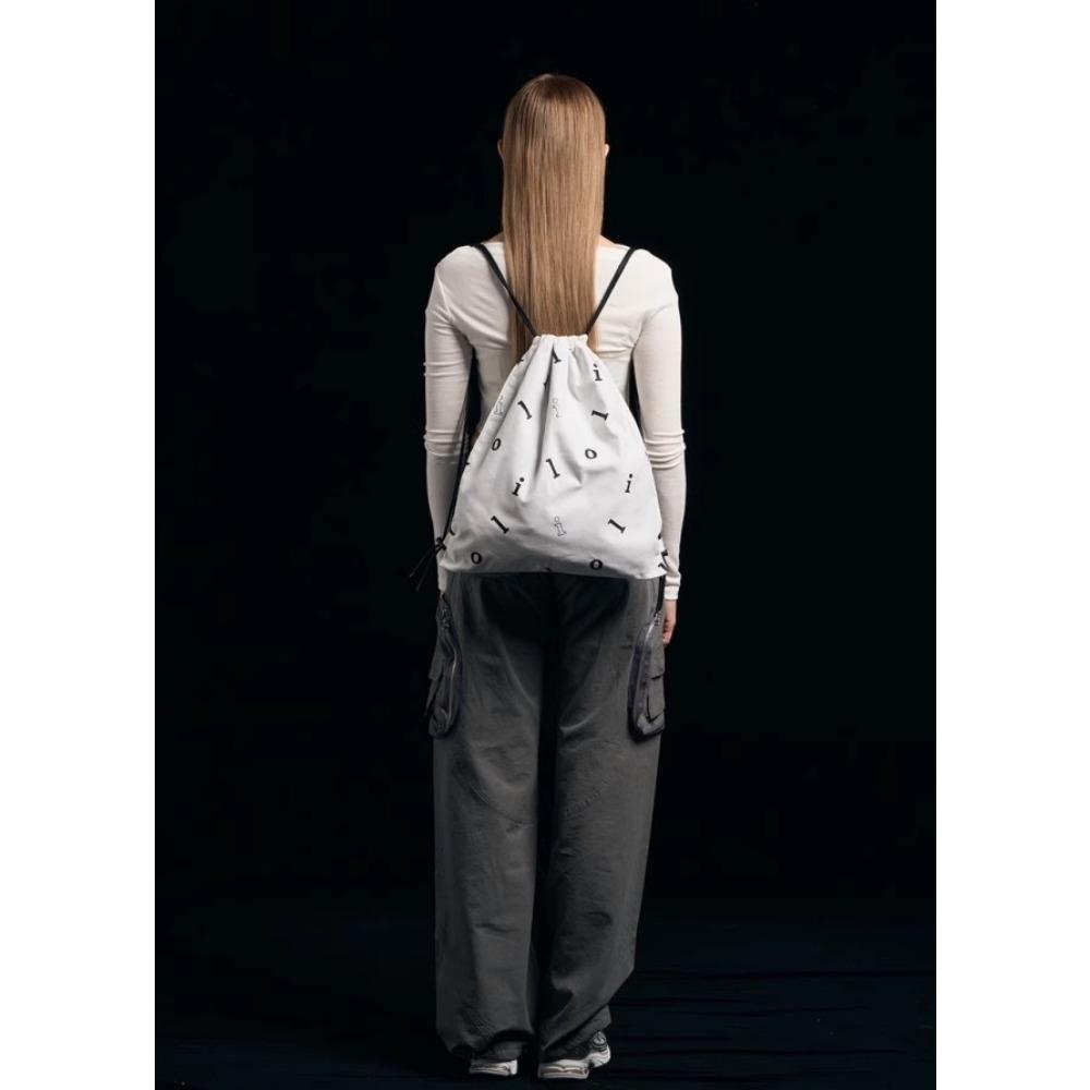 New letter-printed strap-type backpack for women s casual and lightweight storage bag, versatile small backpack for women
New letter-printed strap-type backpack for women s casual and lightweight storage bag, versatile small backpack for women