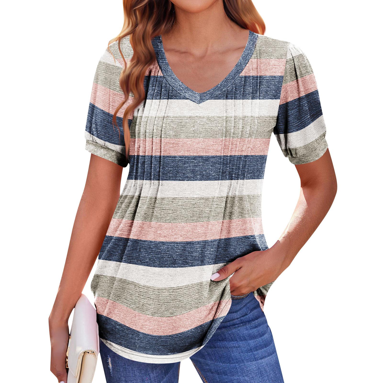 Женская рубашка-фонарик с коротким рукавом в стиле бохо, повседневная летняя рубашка с V-образным вырезом, плиссированная повседневная туника L
Женская рубашка-фонарик с коротким рукавом в стиле бохо, повседневная летняя рубашка с V-образным вырезом, плиссированная повседневная туника L