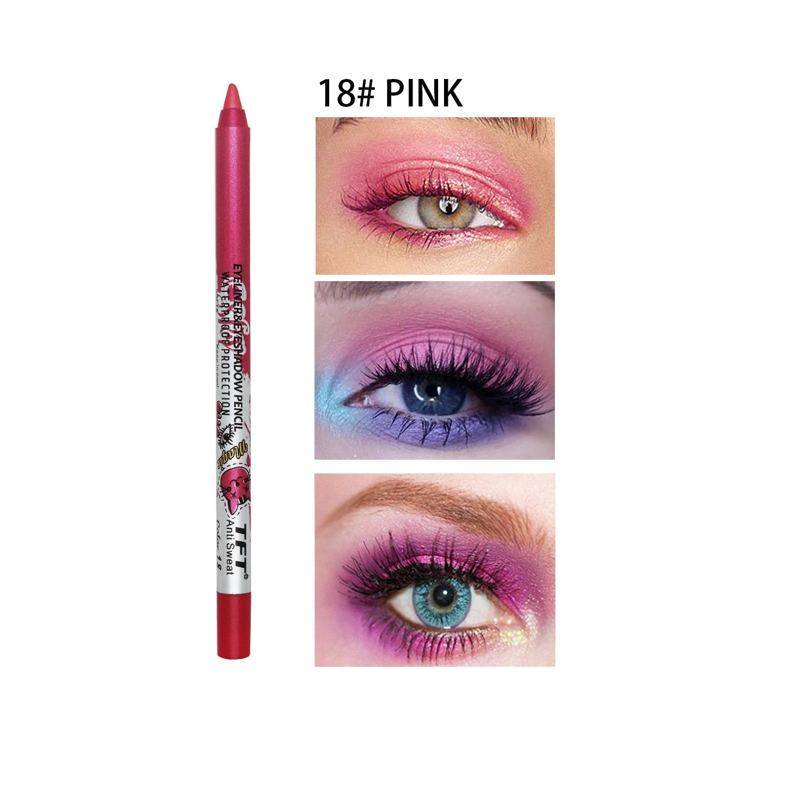 TFT-перламутрові тіні для повік, олівець, кольорова підводка, водонепроникна модна косметика, яка не розмазується
TFT-перламутрові тіні для повік, олівець, кольорова підводка, водонепроникна модна косметика, яка не розмазується