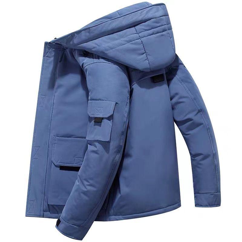 Men s Trendy Hooded Down Jacket - Short Winter Coat M (90-110 jin) синій
Men s Trendy Hooded Down Jacket - Short Winter Coat M (90-110 jin) синій