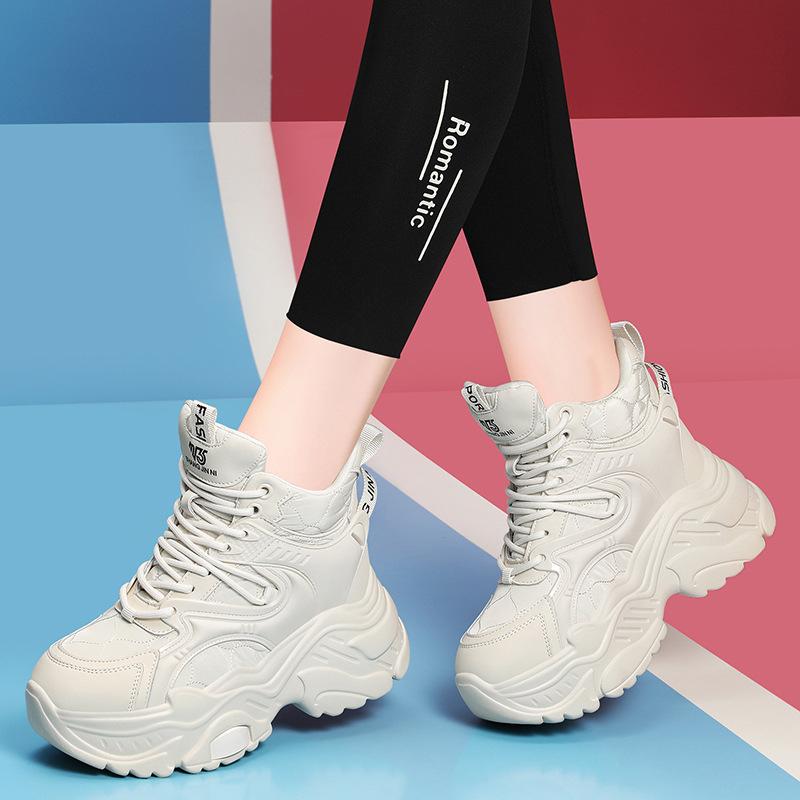 Platform casual sneakers women s new models, inner height increase cm small dad shoes, all black spring 39
Platform casual sneakers women s new models, inner height increase cm small dad shoes, all black spring 39