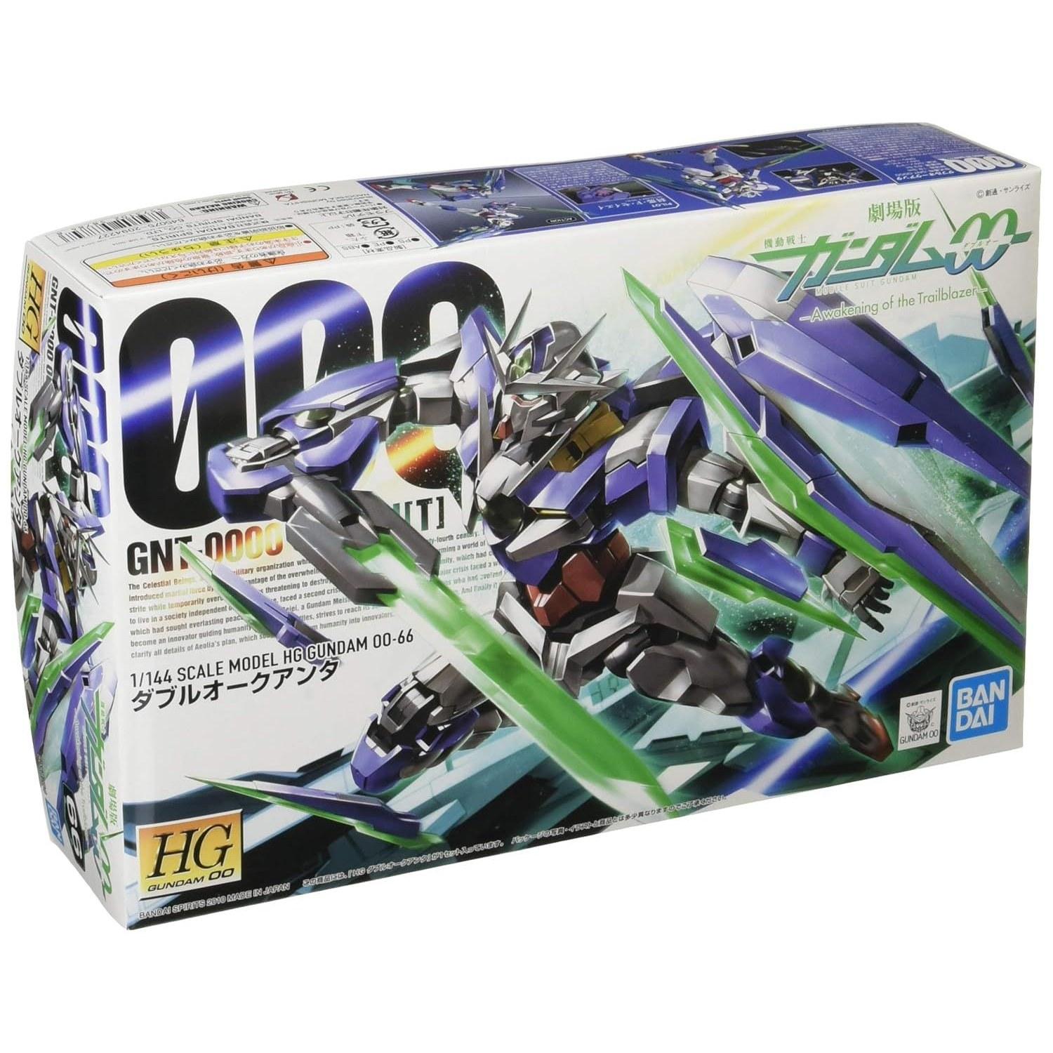 BANDAI SPIRITS HG Mobile Suit Gundam 00 -A wakening Trailblazer- Double O Quanta 1/144 scale pre-colored plastic model
BANDAI SPIRITS HG Mobile Suit Gundam 00 -A wakening Trailblazer- Double O Quanta 1/144 scale pre-colored plastic model