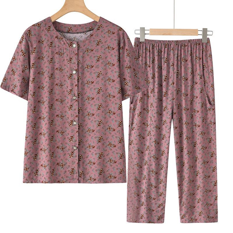 Women s Summer Short Sleeve Cotton Silk Set: Cardigan & Two-Piece Outfit for Middle-Aged and Elderly 4XL (125-140 lbs)
Women s Summer Short Sleeve Cotton Silk Set: Cardigan & Two-Piece Outfit for Middle-Aged and Elderly 4XL (125-140 lbs)