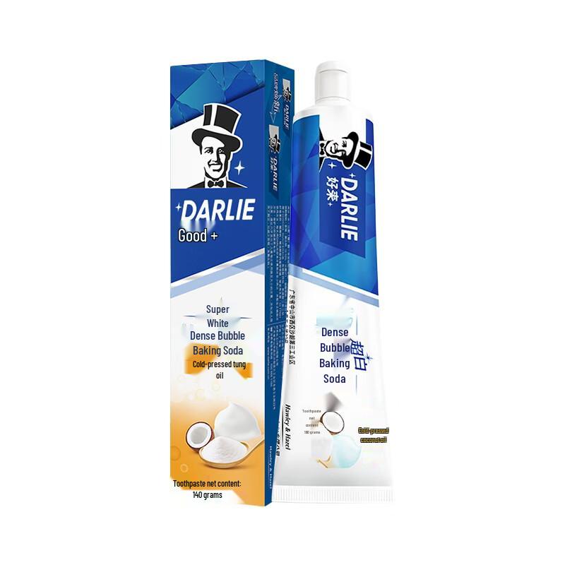 Darlie Whitening Baking Soda Toothpaste with Coconut Oil
Darlie Whitening Baking Soda Toothpaste with Coconut Oil