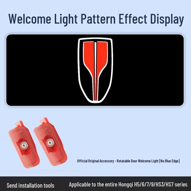 Hongqi H5 H6 H7 Welcome Projection Door Light (2023-2025) for Car Interior Decoration All H6/H7 Single
Hongqi H5 H6 H7 Welcome Projection Door Light (2023-2025) for Car Interior Decoration All H6/H7 Single