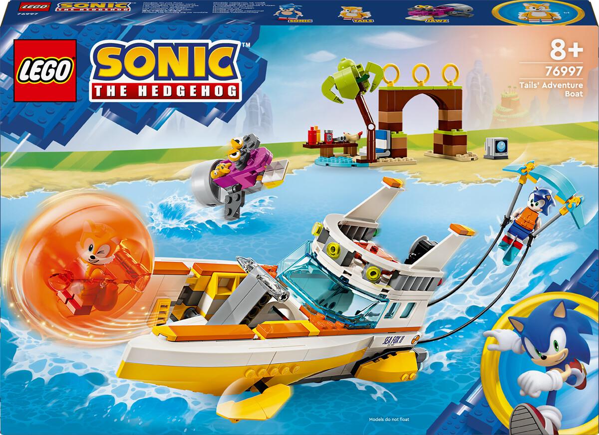 LEGO конструктор Sonic The Hedgehog – Лодка приключений Хвостатого (76997)
LEGO конструктор Sonic The Hedgehog – Лодка приключений Хвостатого (76997)