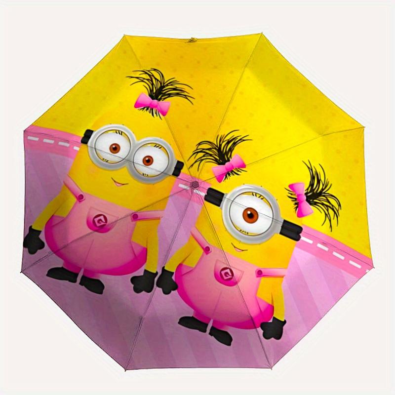 1pc Minions Automatic Opening/closing Umbrella, Windproof, Foldable Sunshade, Perfect Gift for Friends, Durable Handle yy250815121
1pc Minions Automatic Opening/closing Umbrella, Windproof, Foldable Sunshade, Perfect Gift for Friends, Durable Handle yy250815121