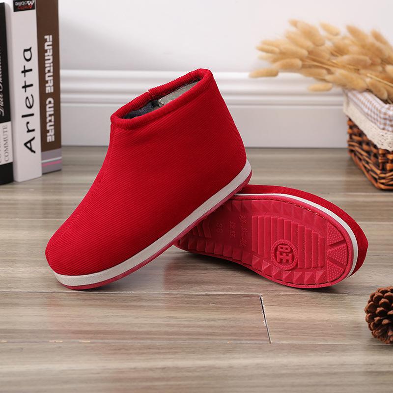 Туфли из хлопка ручной работы женские зимние бархатные утолщенные теплые родовые туфли для пожилых людей нескользящие хлопковые тапочки на толстой подошве каблуки-мешки 36 (for size 35 feet) красный
Туфли из хлопка ручной работы женские зимние бархатные утолщенные теплые родовые туфли для пожилых людей нескользящие хлопковые тапочки на толстой подошве каблуки-мешки 36 (for size 35 feet) красный