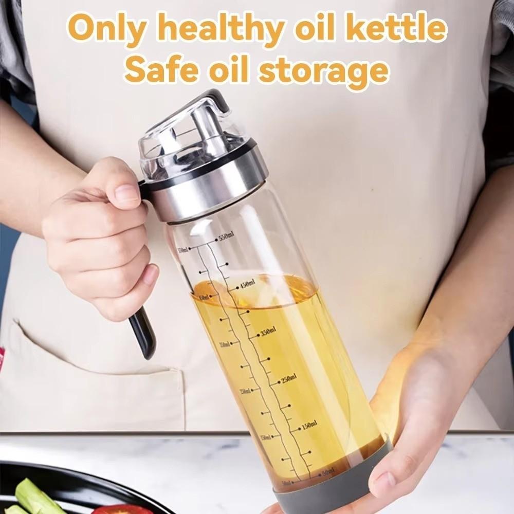 Closing Mechanism Cooking Seasoning Bottle Vinegar Dispenser Creative Kitchen Tools 450ml
Closing Mechanism Cooking Seasoning Bottle Vinegar Dispenser Creative Kitchen Tools 450ml
