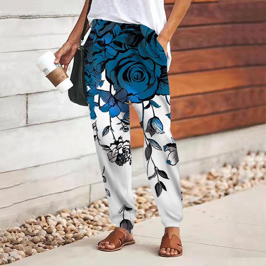 Женские брюки с цветочным принтом на шнуровке, с эластичной талией, свободные брюки, повседневные длинные брюки, брюки с карманами XS синий
Женские брюки с цветочным принтом на шнуровке, с эластичной талией, свободные брюки, повседневные длинные брюки, брюки с карманами XS синий