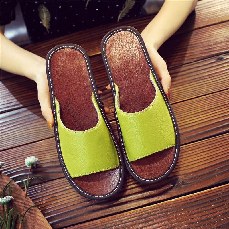 slippers indoor men s and women s leather shoes home summer nonslip solid bottom couple cool slippers comfortable 27 yards equal 39/40
slippers indoor men s and women s leather shoes home summer nonslip solid bottom couple cool slippers comfortable 27 yards equal 39/40