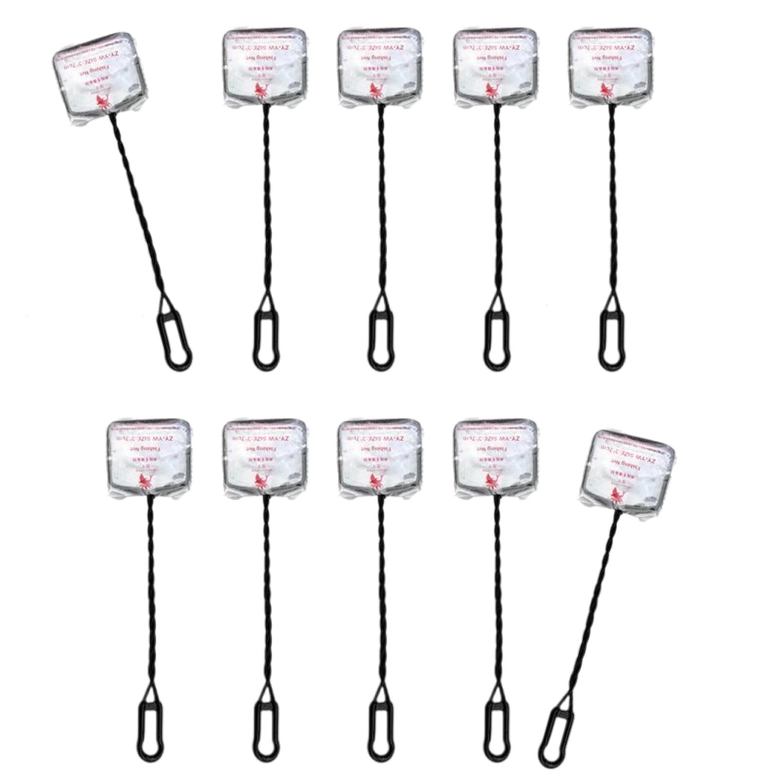 Набор из 10 сачков для аквариумных рыбок, профессиональный сачок с мелкой сеткой для чистки, для различных случаев, для домашних и офисных аквариумов A
Набор из 10 сачков для аквариумных рыбок, профессиональный сачок с мелкой сеткой для чистки, для различных случаев, для домашних и офисных аквариумов A