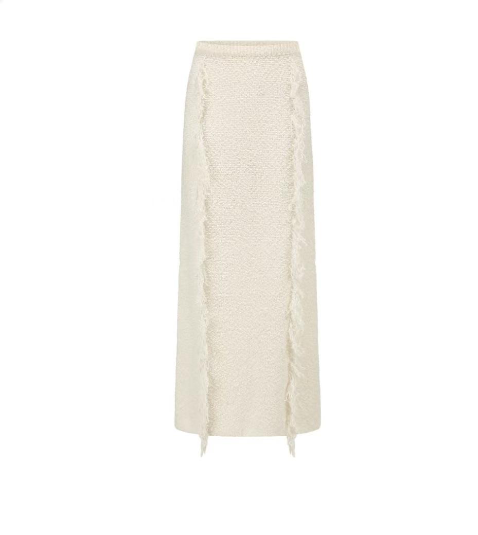 Early Spring Wool Blend Fringe One-Shoulder Top & Skirt Set L
Early Spring Wool Blend Fringe One-Shoulder Top & Skirt Set L