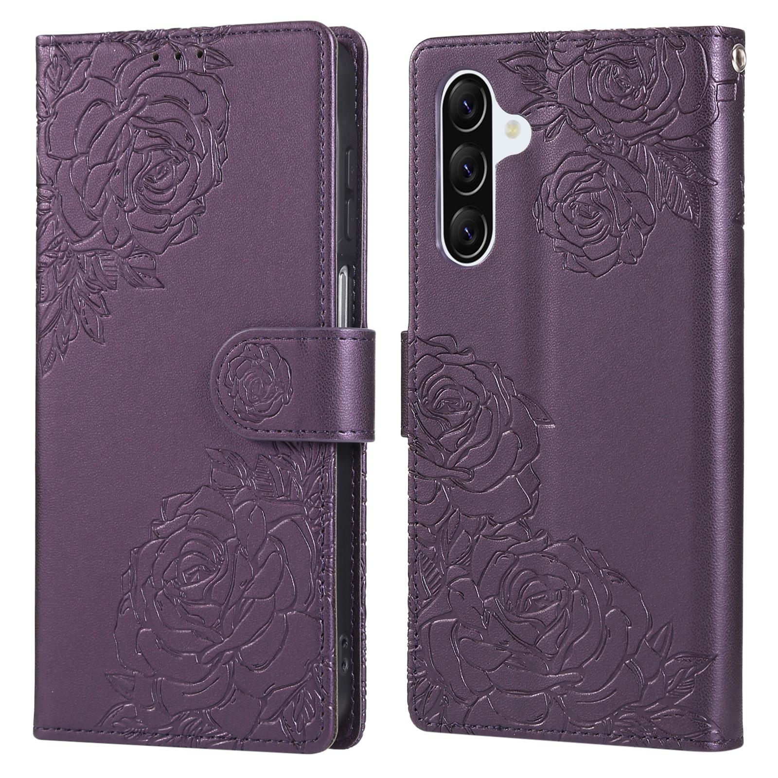 Чохол для Samsung Galaxy A36 5G з гаманцем з ПУ шкіри з квіткою троянди та 3 слотами для карток A
Чохол для Samsung Galaxy A36 5G з гаманцем з ПУ шкіри з квіткою троянди та 3 слотами для карток A