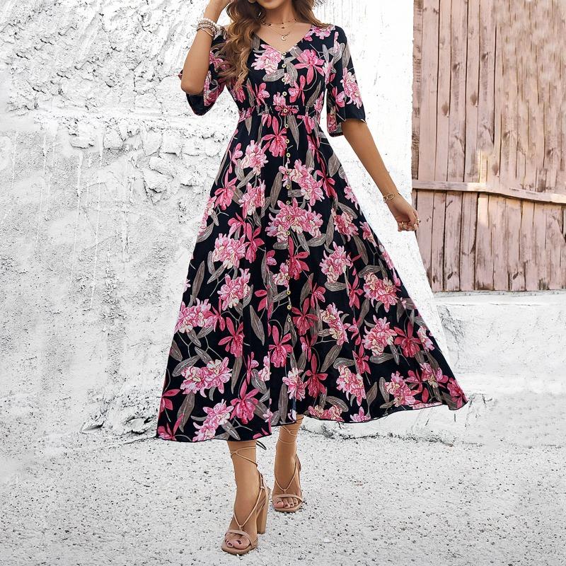 Women s Spring Summer Vacation Casual Printed Split v-Neck Long Dresses XL зелений
Women s Spring Summer Vacation Casual Printed Split v-Neck Long Dresses XL зелений