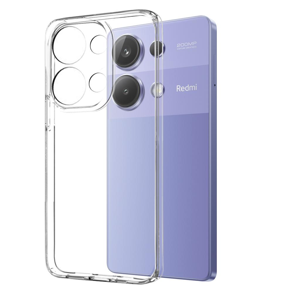 NORTHJO For Xiaomi Redmi Note 13 Pro 4G/Poco M6 Pro 4G Case Soft TPU Phone Shell with Tempered Glass Film Transparent
NORTHJO For Xiaomi Redmi Note 13 Pro 4G/Poco M6 Pro 4G Case Soft TPU Phone Shell with Tempered Glass Film Transparent