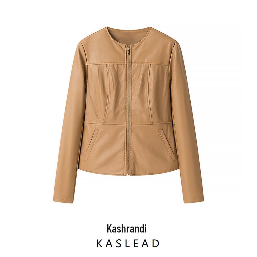 Winter 2024 Women s European & American Style Round Neck Slim Long Sleeve Leather Jacket. Large
Winter 2024 Women s European & American Style Round Neck Slim Long Sleeve Leather Jacket. Large