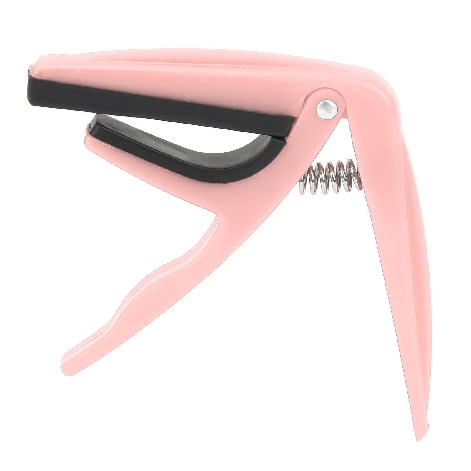 Ukulele Capo Plastic Pitch Adjustment Tool with Spring Stringed Instrument AccessoriesPink білий
Ukulele Capo Plastic Pitch Adjustment Tool with Spring Stringed Instrument AccessoriesPink білий