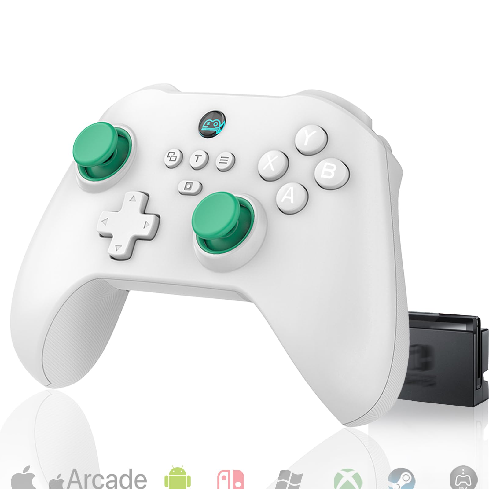Switch Controller Megadream Wireless Connection Controller Compatible with Compatible with cloud gaming and trigger lock function button Hall
Switch Controller Megadream Wireless Connection Controller Compatible with Compatible with cloud gaming and trigger lock function button Hall