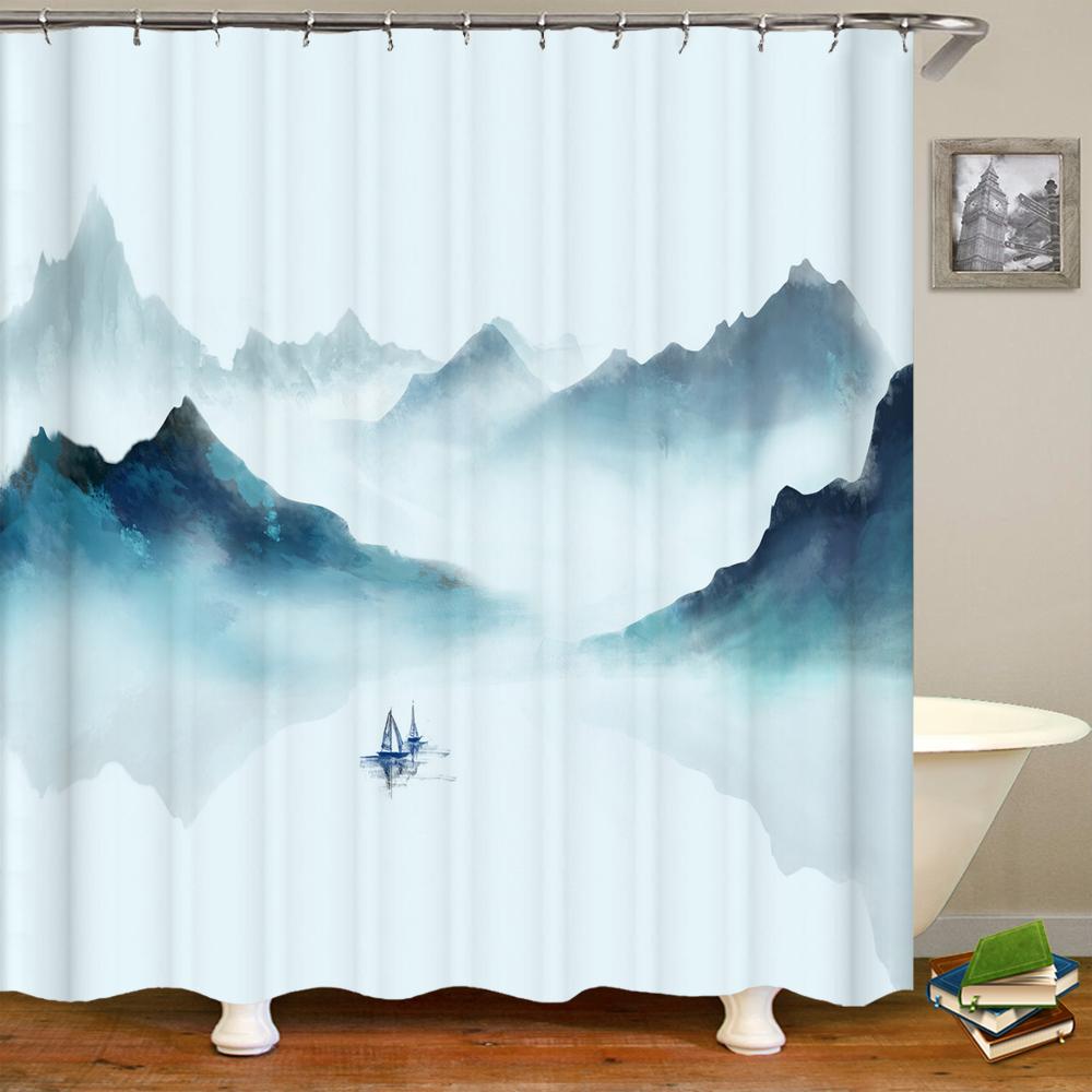 3D Pink Cherry Blossom Ink Flower Bird Printing Home Decoration Shower Curtain Polyester Waterproof Curtain With Hook 180X180Cm W60H190(CM)-1 Pcs
3D Pink Cherry Blossom Ink Flower Bird Printing Home Decoration Shower Curtain Polyester Waterproof Curtain With Hook 180X180Cm W60H190(CM)-1 Pcs