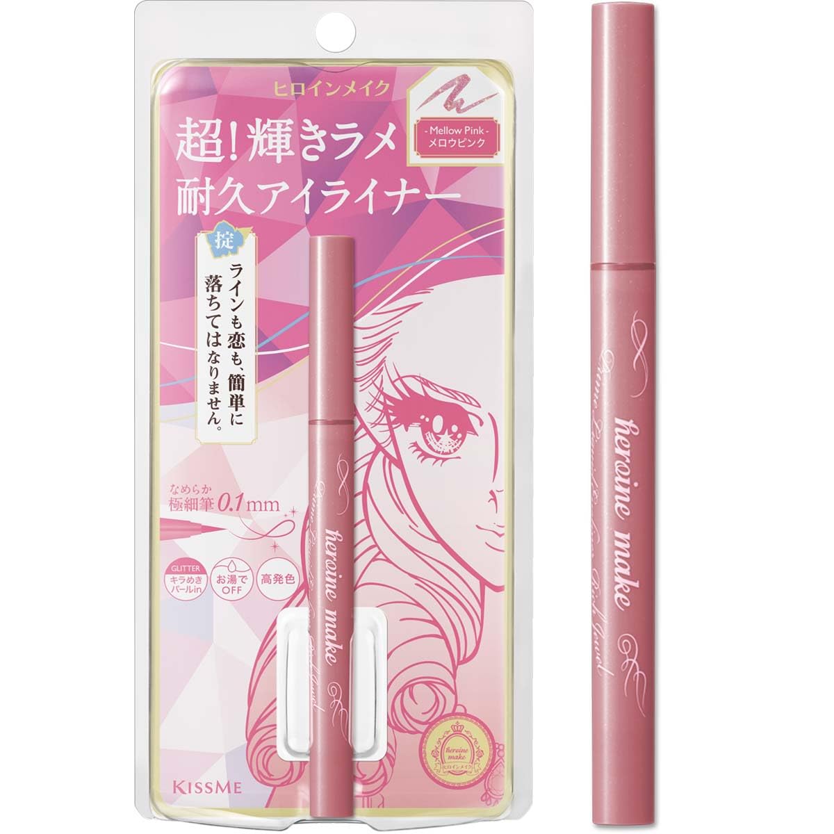 Heroine Make SP Prime Жидкая подводка для глаз Rich Jewel 07 Мягкий розовый блестящий лайнер 0,5 мл
Heroine Make SP Prime Жидкая подводка для глаз Rich Jewel 07 Мягкий розовый блестящий лайнер 0,5 мл