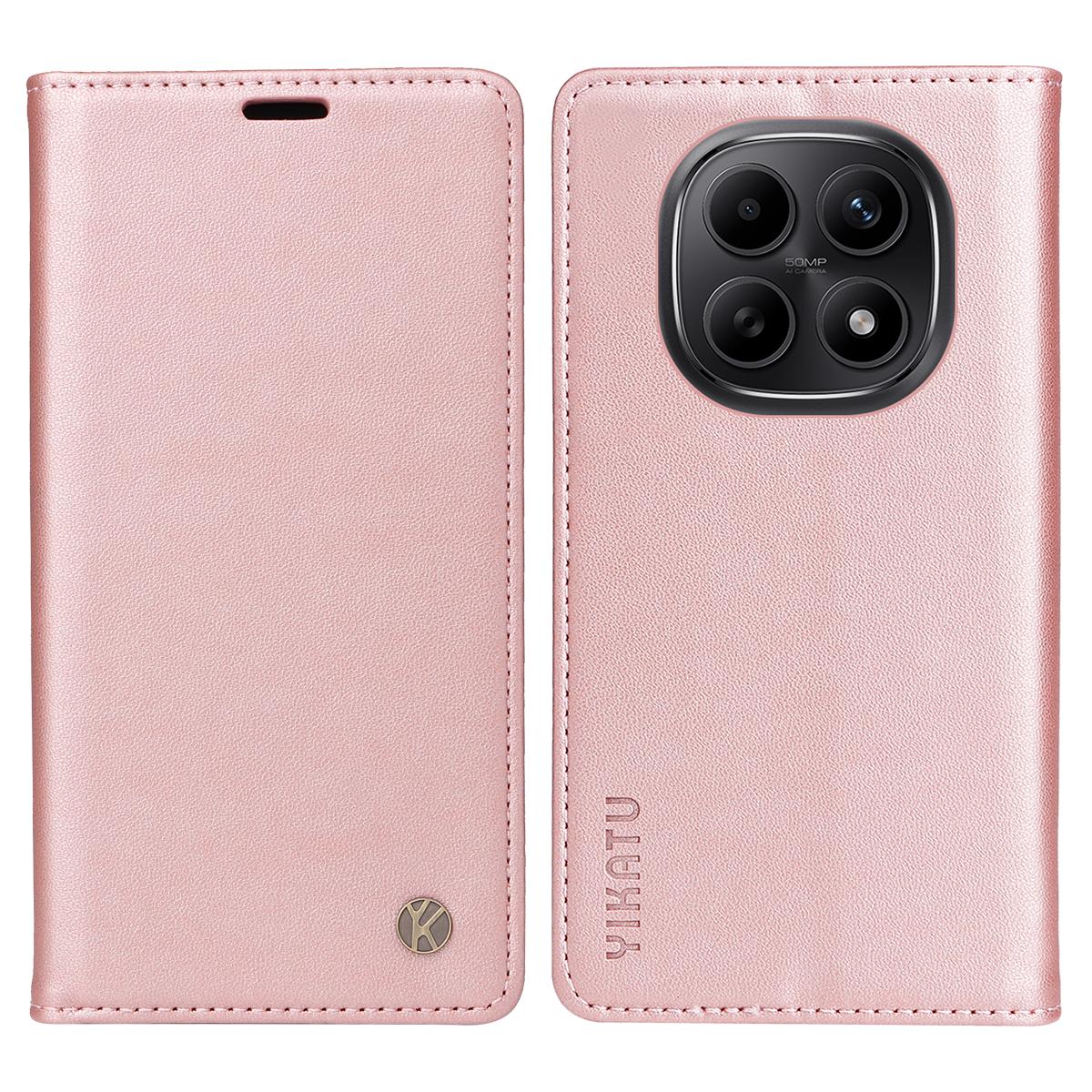 Для Xiaomi Poco M8 5G/Redmi Note 15 5G (Глобальний) Чохли для телефонів YIKATU Магнітна застібка Шкіряний мобільний чохол з поліуретану
Для Xiaomi Poco M8 5G/Redmi Note 15 5G (Глобальний) Чохли для телефонів YIKATU Магнітна застібка Шкіряний мобільний чохол з поліуретану