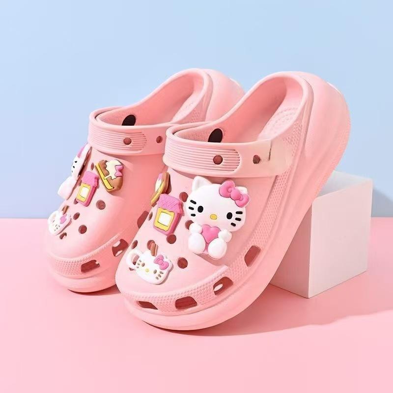 Cute Cartoon Cream Hello Kitty Set Shoe Buckle Decoration Diy Removable Slippers Decorations Accessories Gift
Cute Cartoon Cream Hello Kitty Set Shoe Buckle Decoration Diy Removable Slippers Decorations Accessories Gift